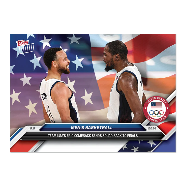 Men's Basketball - 2024 Olympic Games TOPPS NOW® Card 23