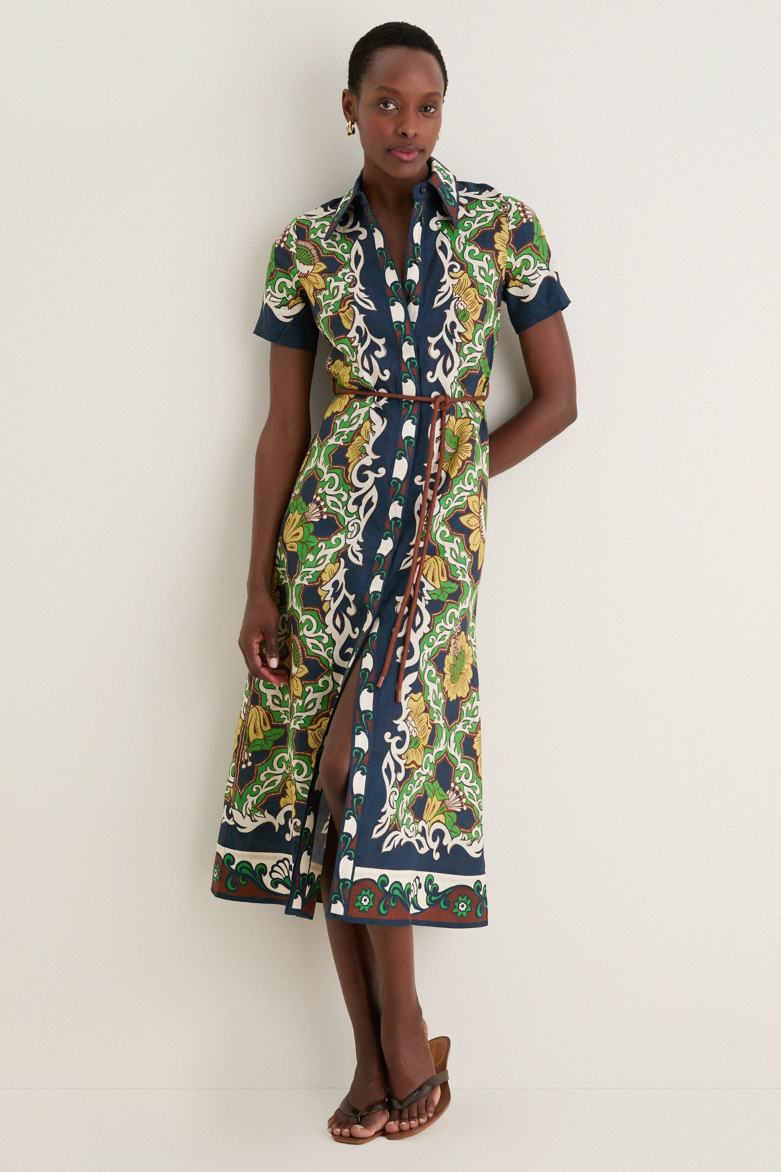Multi Liana Shirtdress