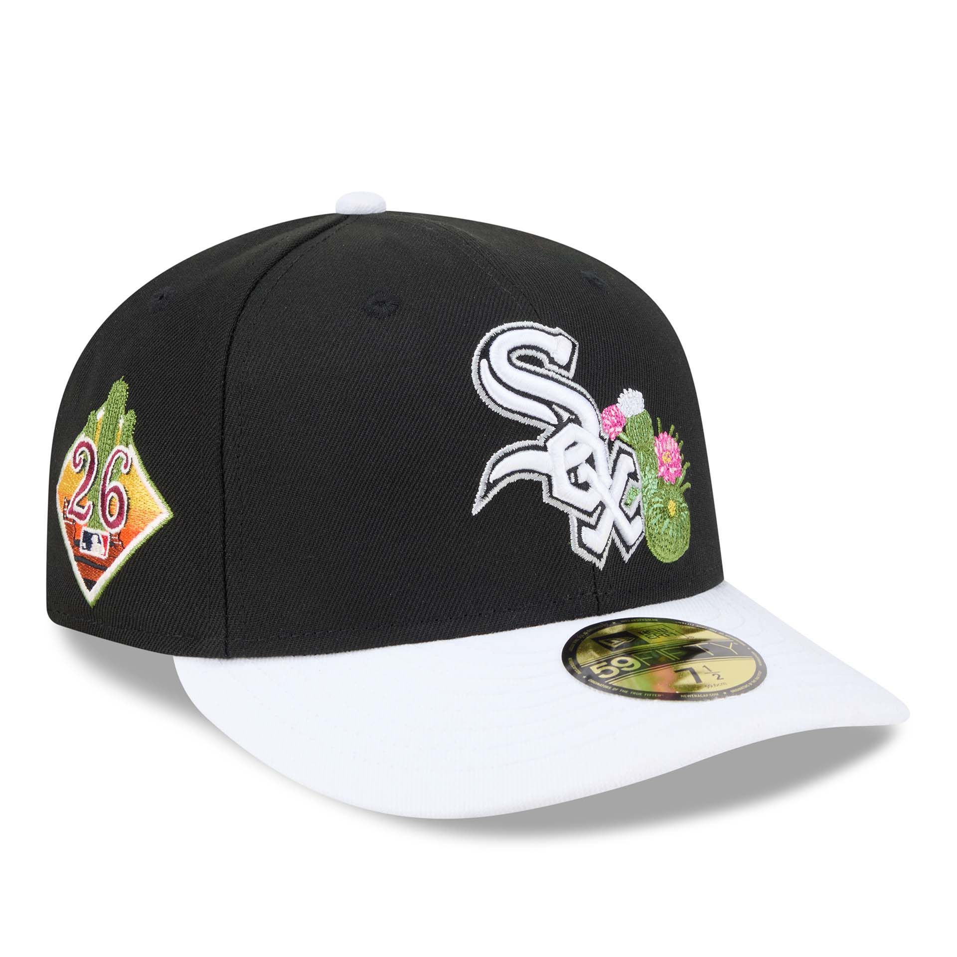 Chicago White Sox 2026 MLB Authentic Spring Training 59FIFTY Pre-Curved Cap Black