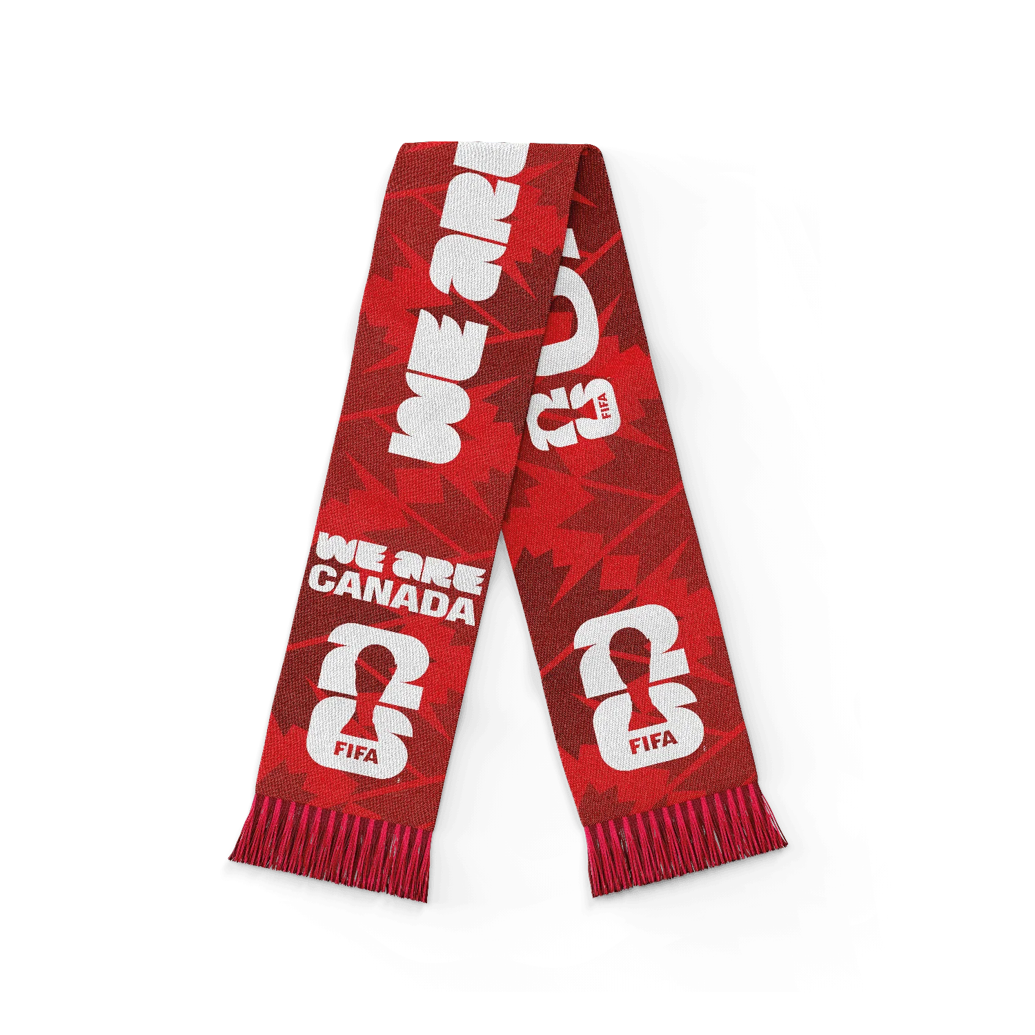 2026 Soccer Fan Collection 'We Are' Canada Scarf