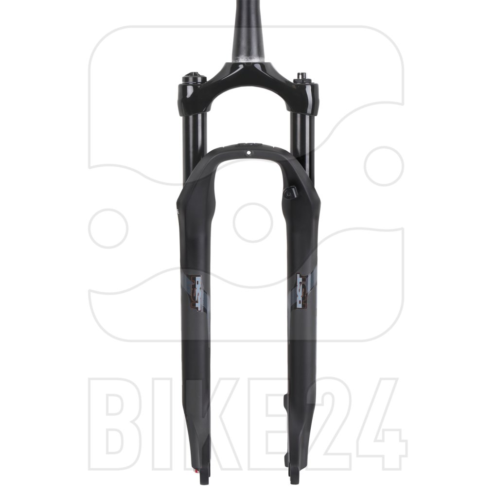 RST Vogue E Air 28 Inch Trekking Suspension Fork - 80mm - tapered - Disc - QR - black