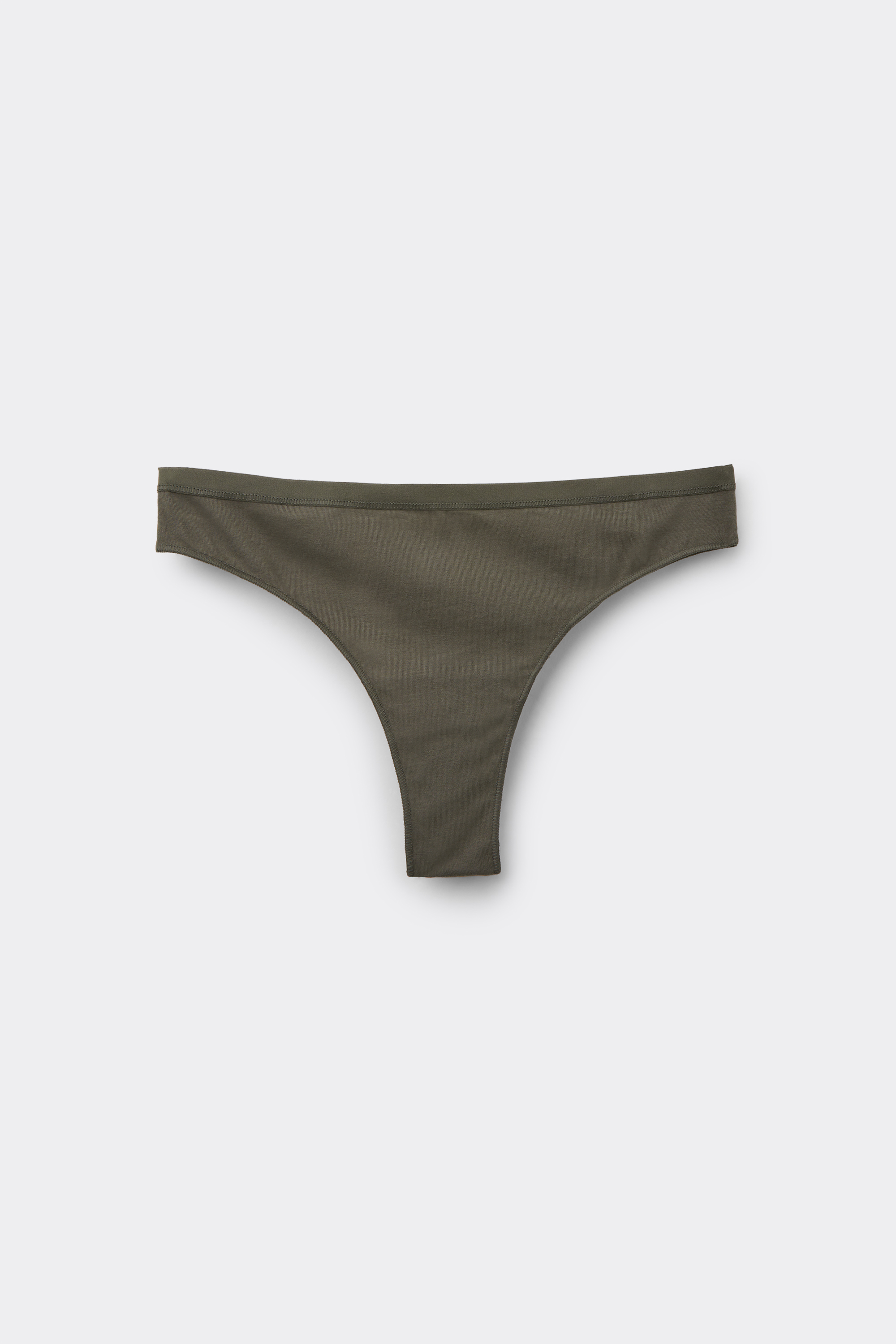 Plain Colour Cotton Brazilian Briefs
