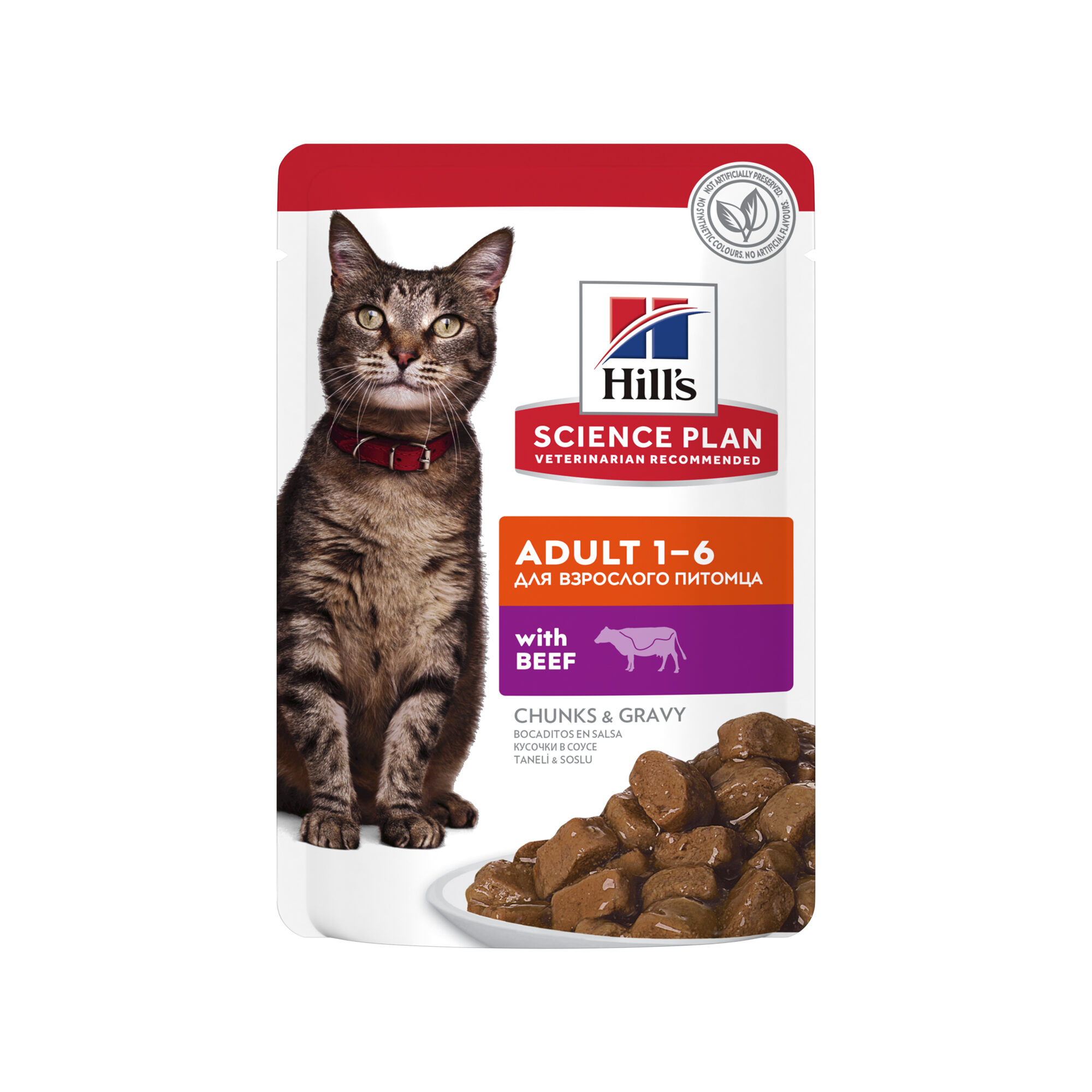 Hill's Science Plan Cat Adult - Beef - 12 x 85 g