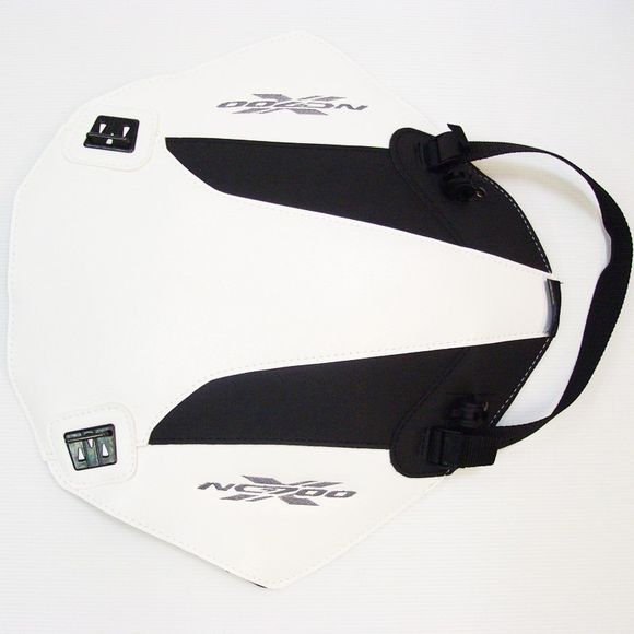 Bagster White/Matte Black Tank CoverRef: 1631B