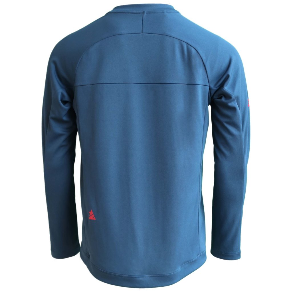 Zimtstern Bulletz Long Sleeve MTB Shirt Men - French Navy/French Navy