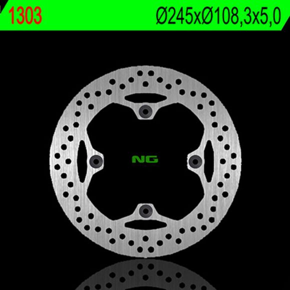 NG Round Fixed Brake DiscRef: NGD00351A / 1024409
