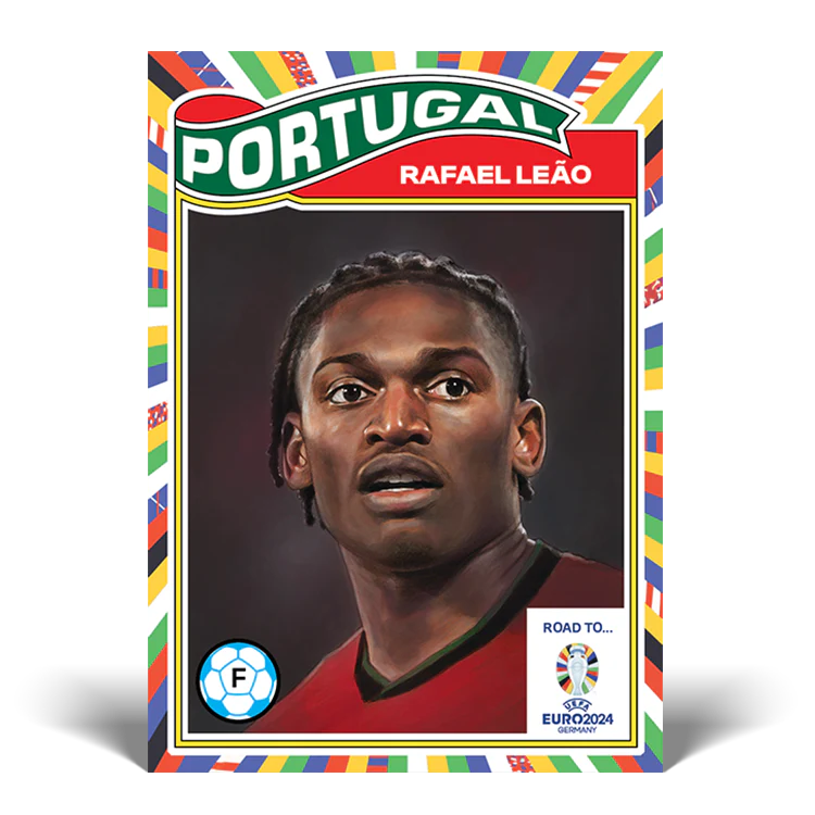 Road to UEFA EURO 2024 Living Set Card 10 - Rafael Leão
