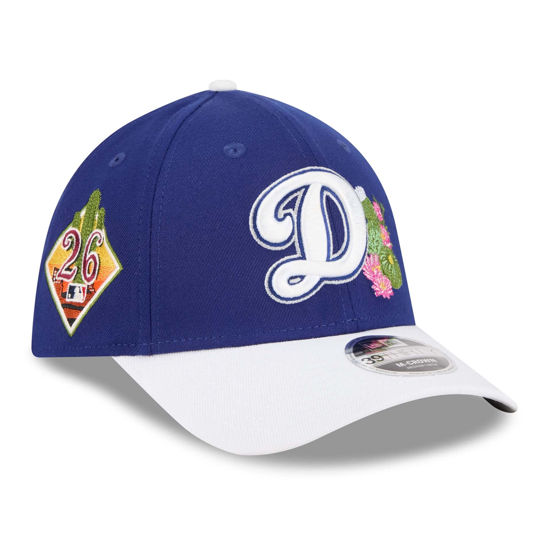 Los Angeles Dodgers 2026 MLB Spring Training 39THIRTY M-Crown Flex Cap Blue