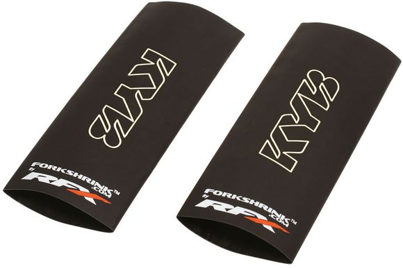 Stickers RFX Protection supérieure Race Series Forkshrink logo KYB - blanc UniverselRef : RFX00617A / 1128327004