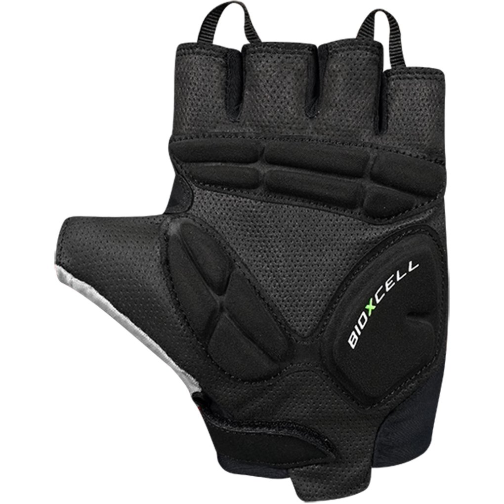 Chiba BioXCell Tan Through Bike Gloves - white/black