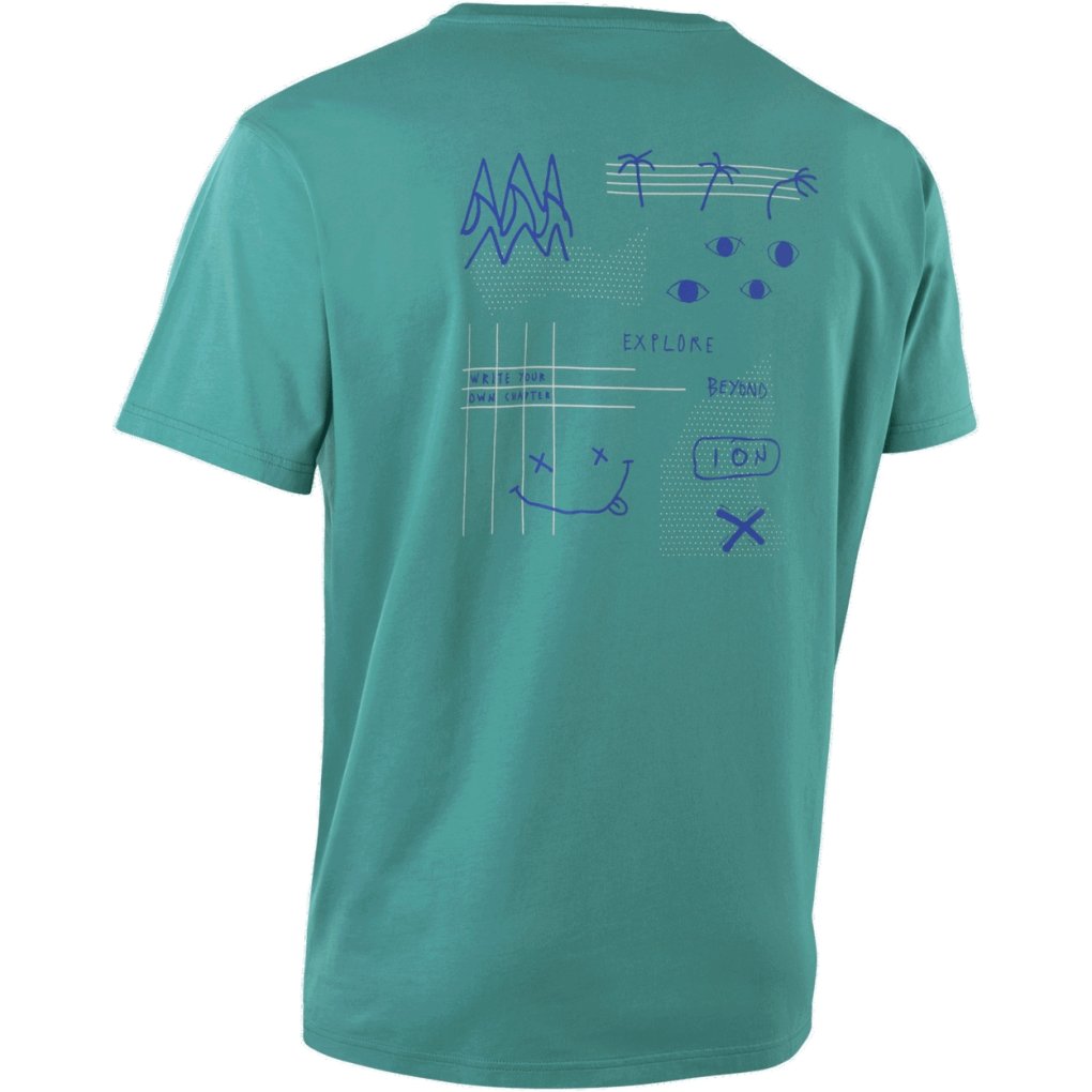 ION Graphic Short Sleeve Tee Men - Deep Green
