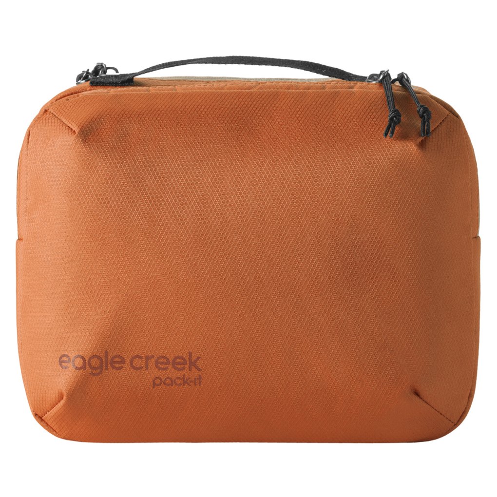 Eagle Creek Pack-It™ Trifold Toiletry Kit Wash Bag - mandarin