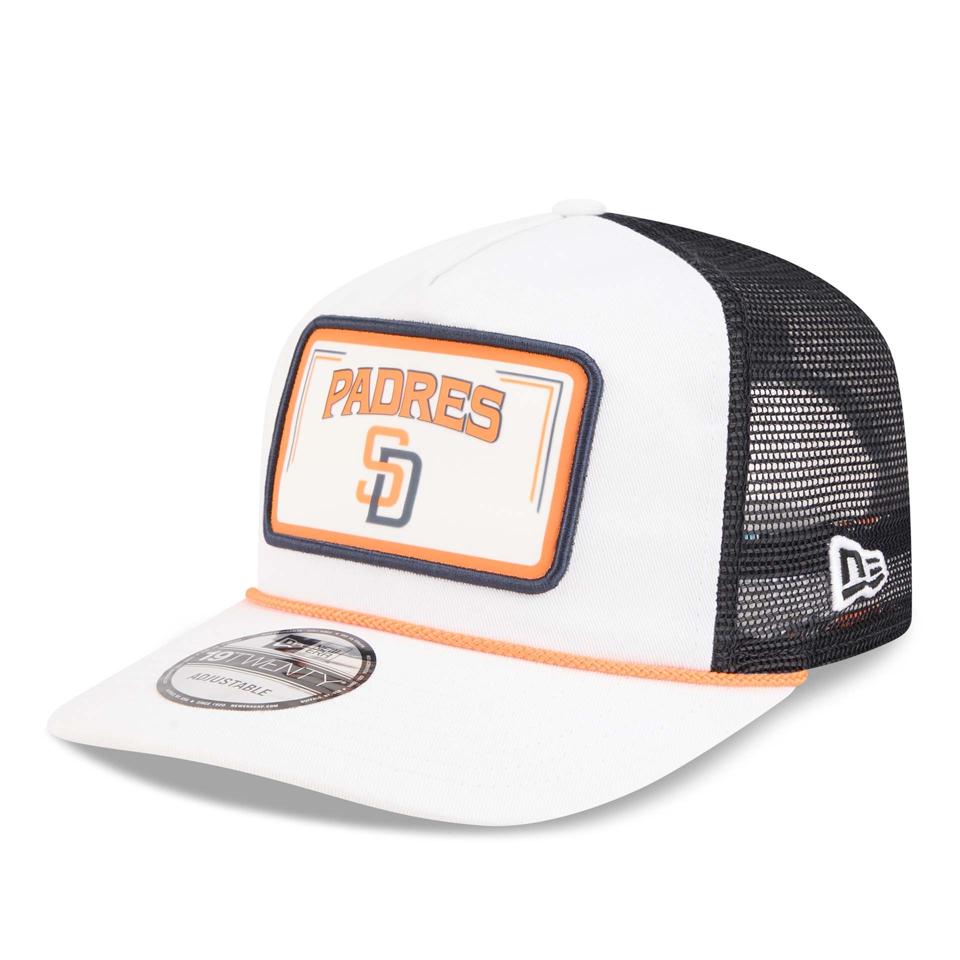 San Diego Padres 2026 MLB City Connect 19TWENTY Fan Pack Adjustable Trucker Cap White