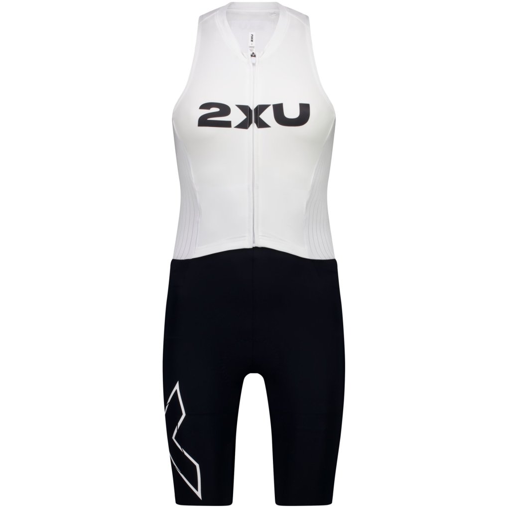 2XU Light Speed React Sleeveless Trisuit Women - black/white