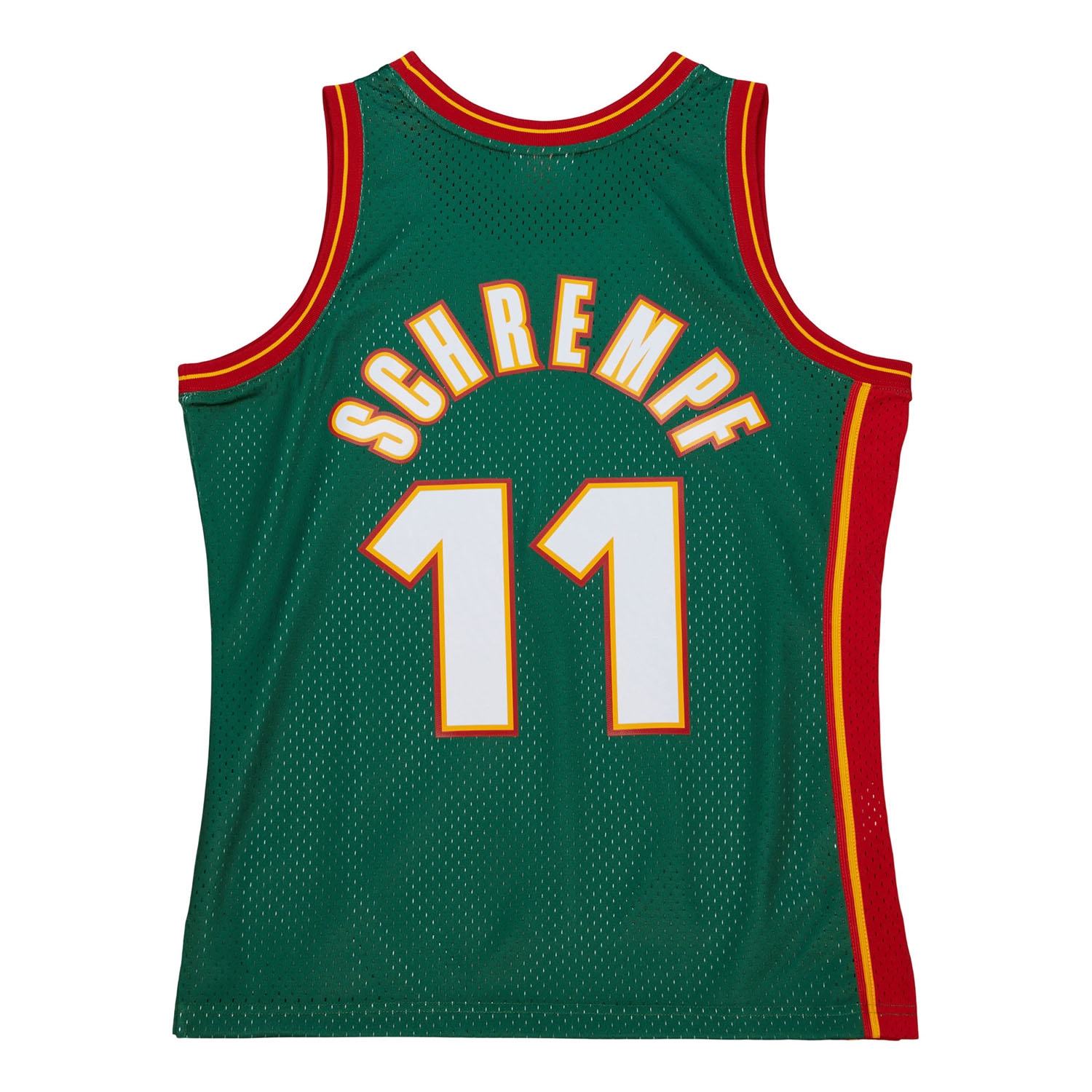 Detlef Schrempf #11 Seattle SuperSonics 1995-96 Swingman NBA Jersey Green