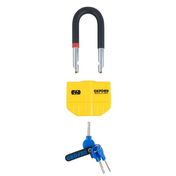 Oxford Anti-Theft Disc Lock OF3 Boss Alarm 14 mm (SRA) Universal - YellowRef: od0156 / of3