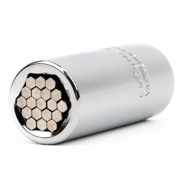 Kooroom Universal Socket With Universal Ratchet - GrayRef: kor0172 / kor0172c287