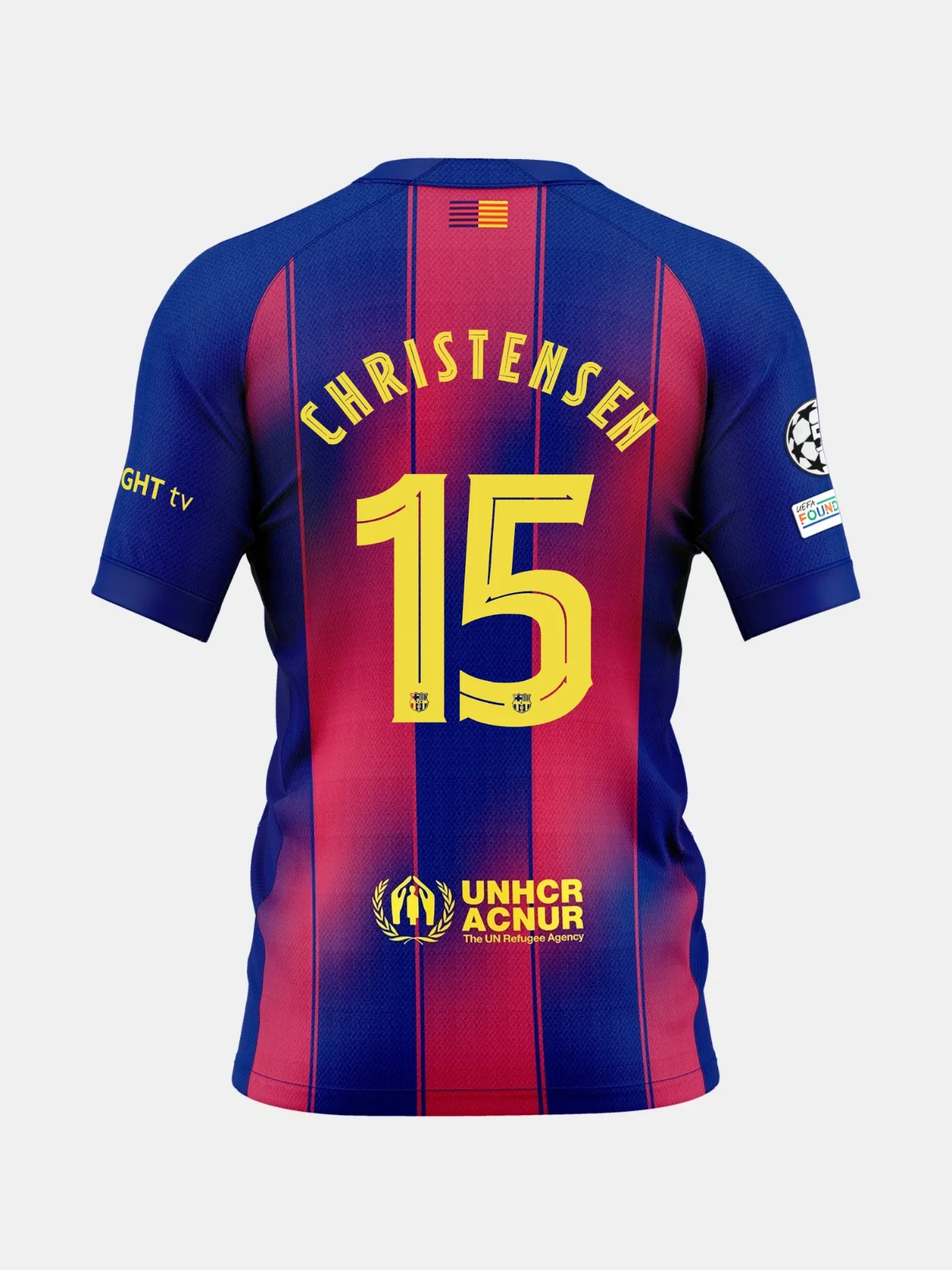 Christensen | Ucl Women'S Home Jersey 25/26 Fc Barcelona - Player'S Edition