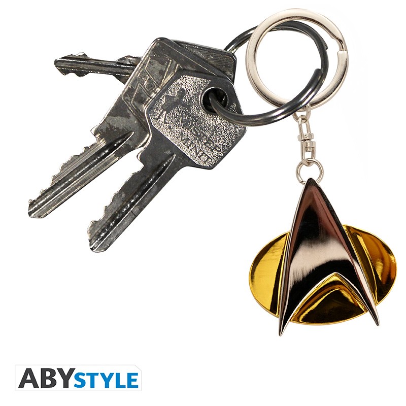 STAR TREK Keychain 3D Communicator Badge