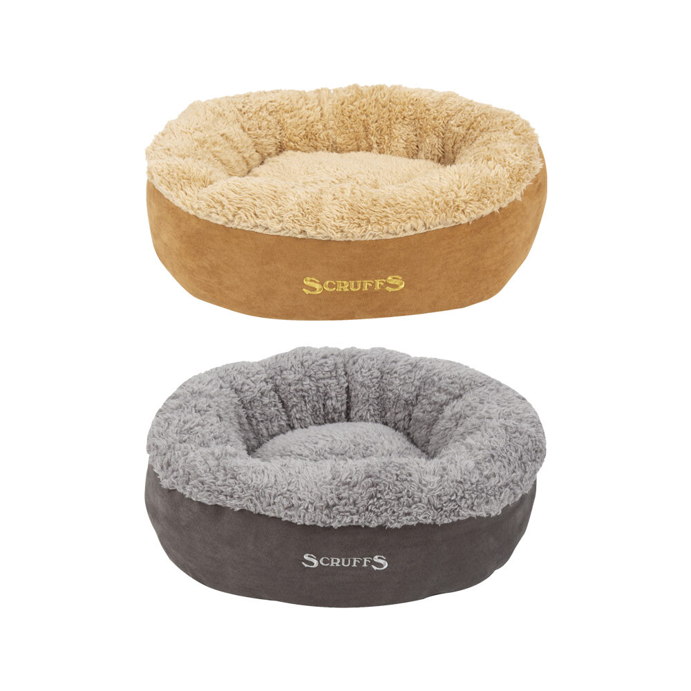 Scruffs Cosy Cat Basket - Grey