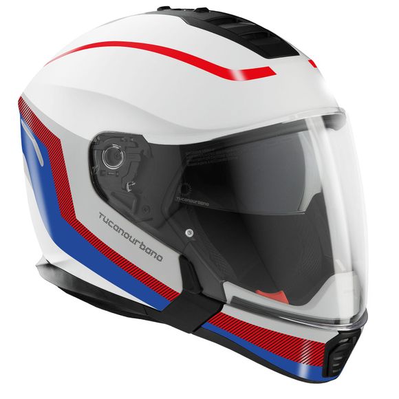 Tucano Urbano HYPERLINK modular helmet - White / BlueRef: TR0548