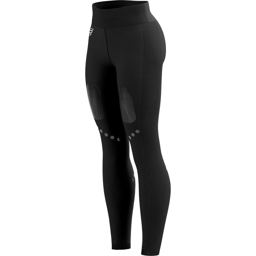 Compressport Winter Trail Under Control Full Tights Women - black