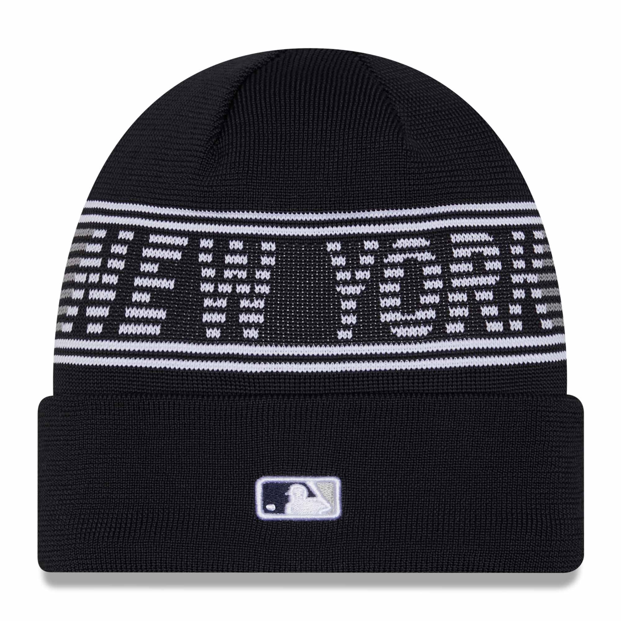 New York Yankees Authentic 2024 MLB Clubhouse New Era Beanie Knit