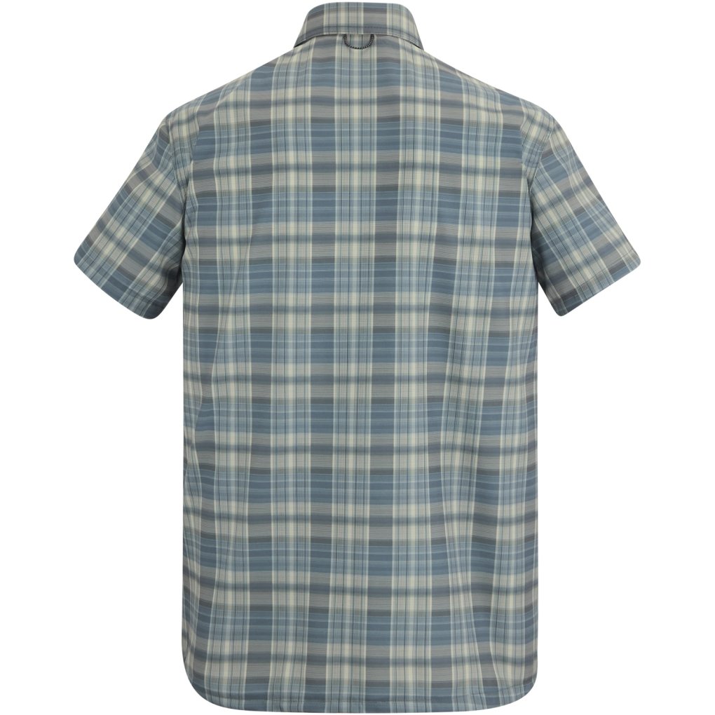 Regatta Anti-Insect Travel Light Short Sleeve Shirt Men - China Blue Check YV0