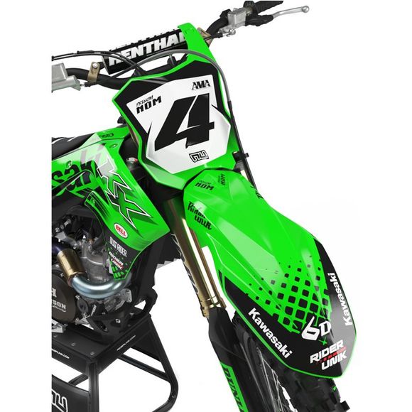 Kit déco RiderUnik NYCOL - Vert / NoirRef : RU1190 / KAW-NYCOL-16