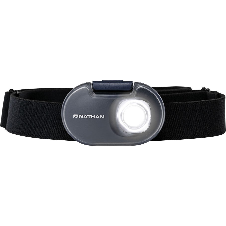 Nathan Sports Luna Fire 250 RX Run Chest/Waist Light - Light Blue/Nights White