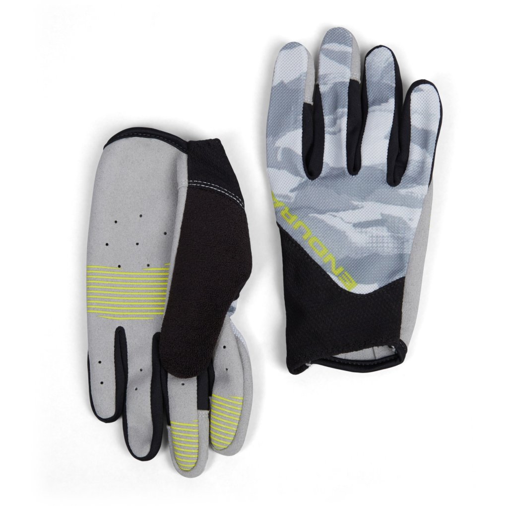 Endura Hummvee Lite Icon Full Finger Gloves Women - haar grey