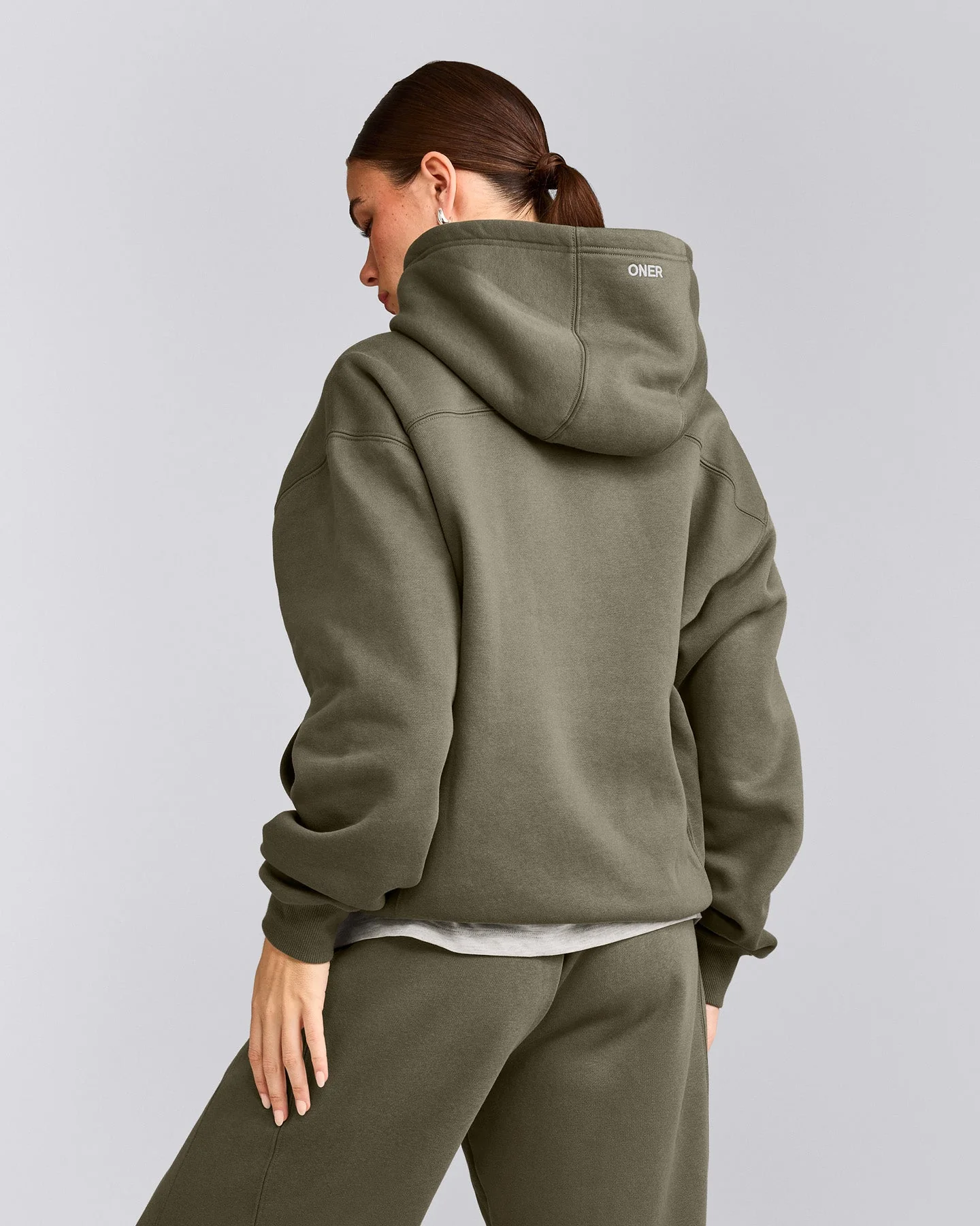 Foundations Cosy Hoodie | Alpine Green