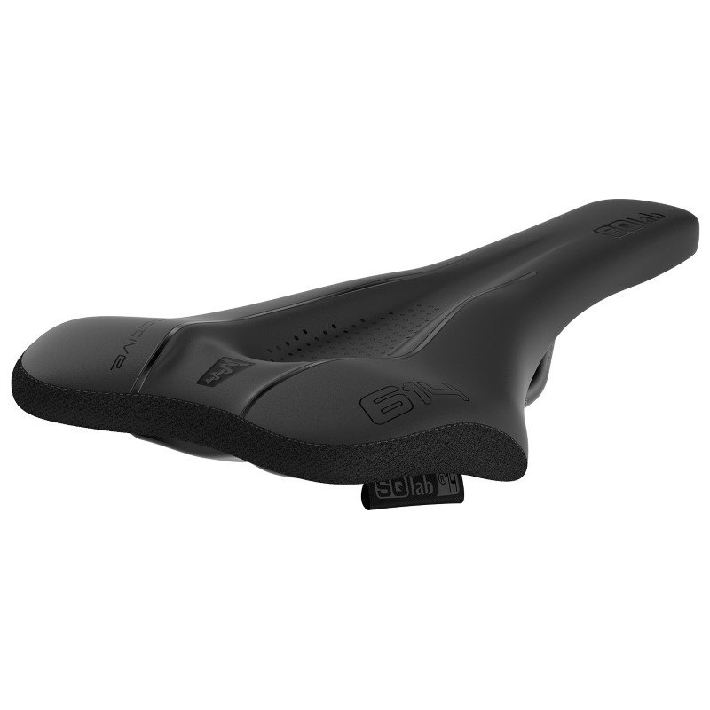 SQlab 614 Ergowave active 2.1 Gravel Bike Saddle - black