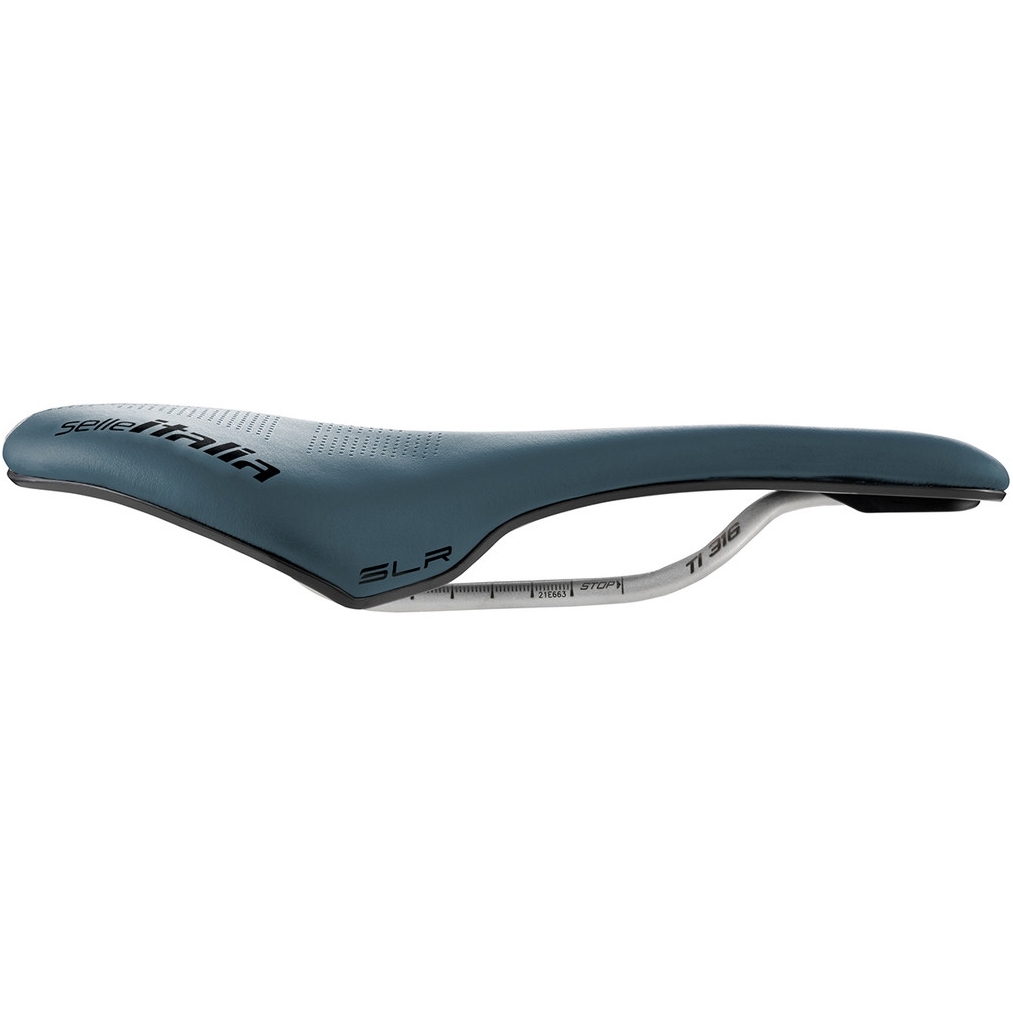 Selle Italia SLR Boost Gravel Saddle - Superflow | TI 316 - L3 | blue