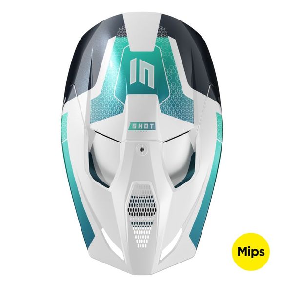 Casque cross Shot RACE - PHASER 2025 - BleuRef : SO2557