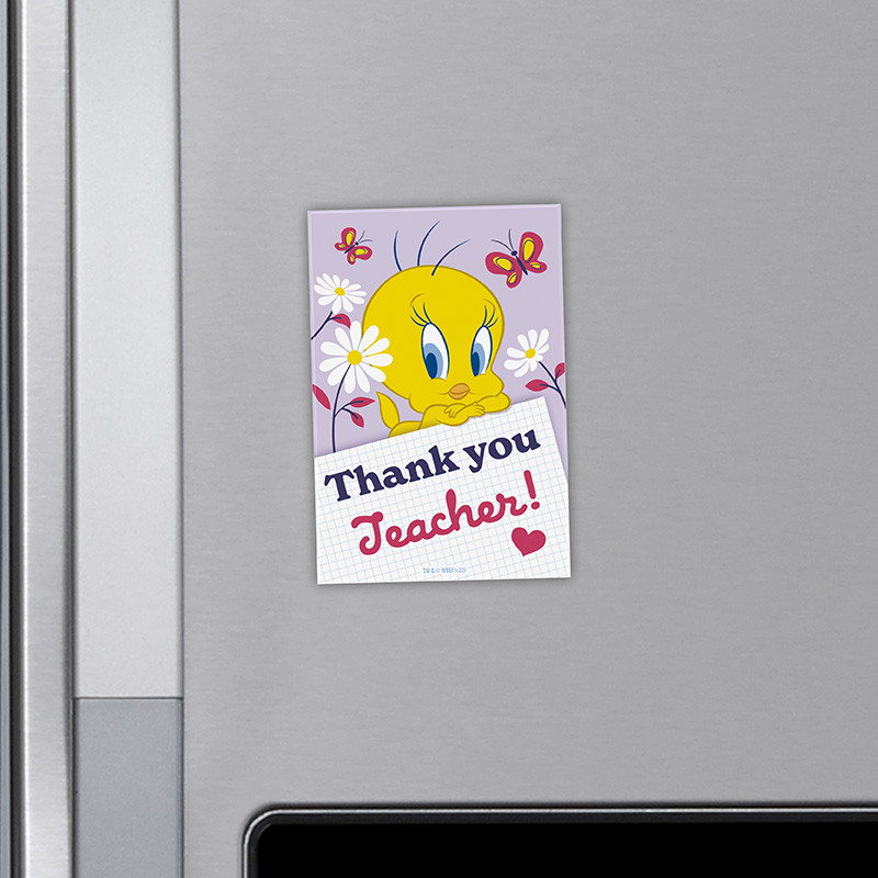 Looney Tunes Magnet THANK YOU TEACHER
