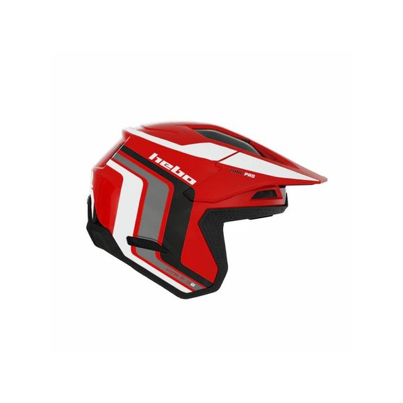 Hebo Helmet Hebo Zone Pro Racing 2025 - Red / WhiteRef: HBO0420