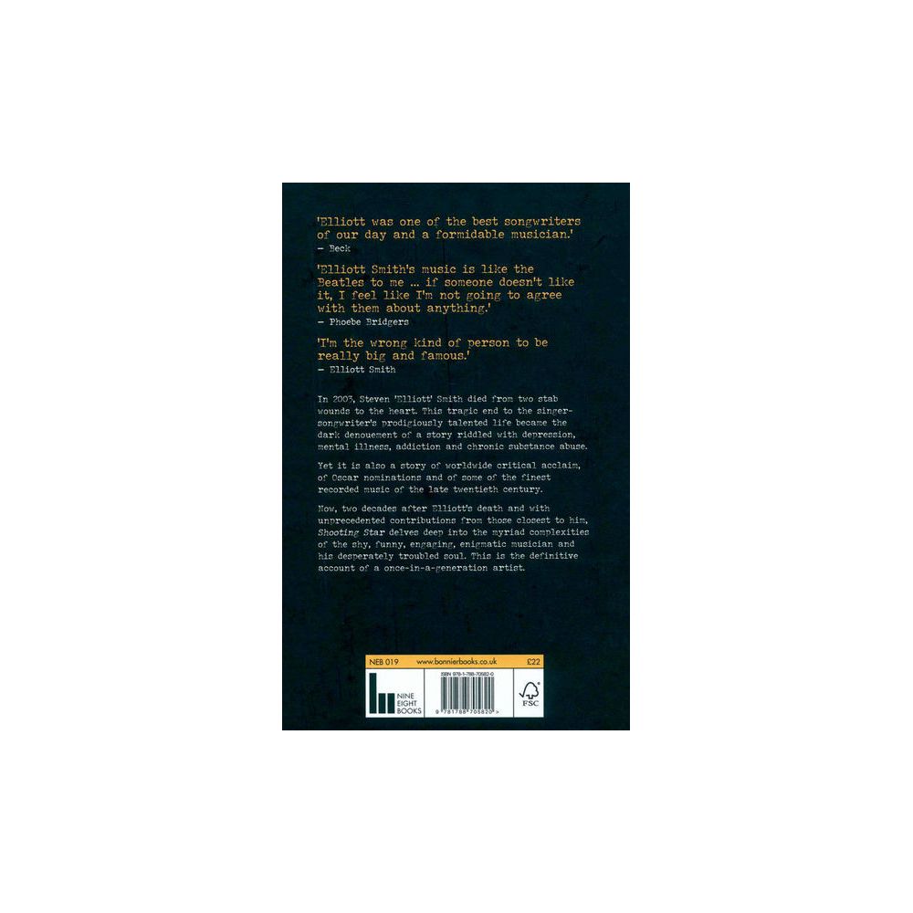 Nine Eight Books Shooting Star Elliott Smith – Thomann Ireland