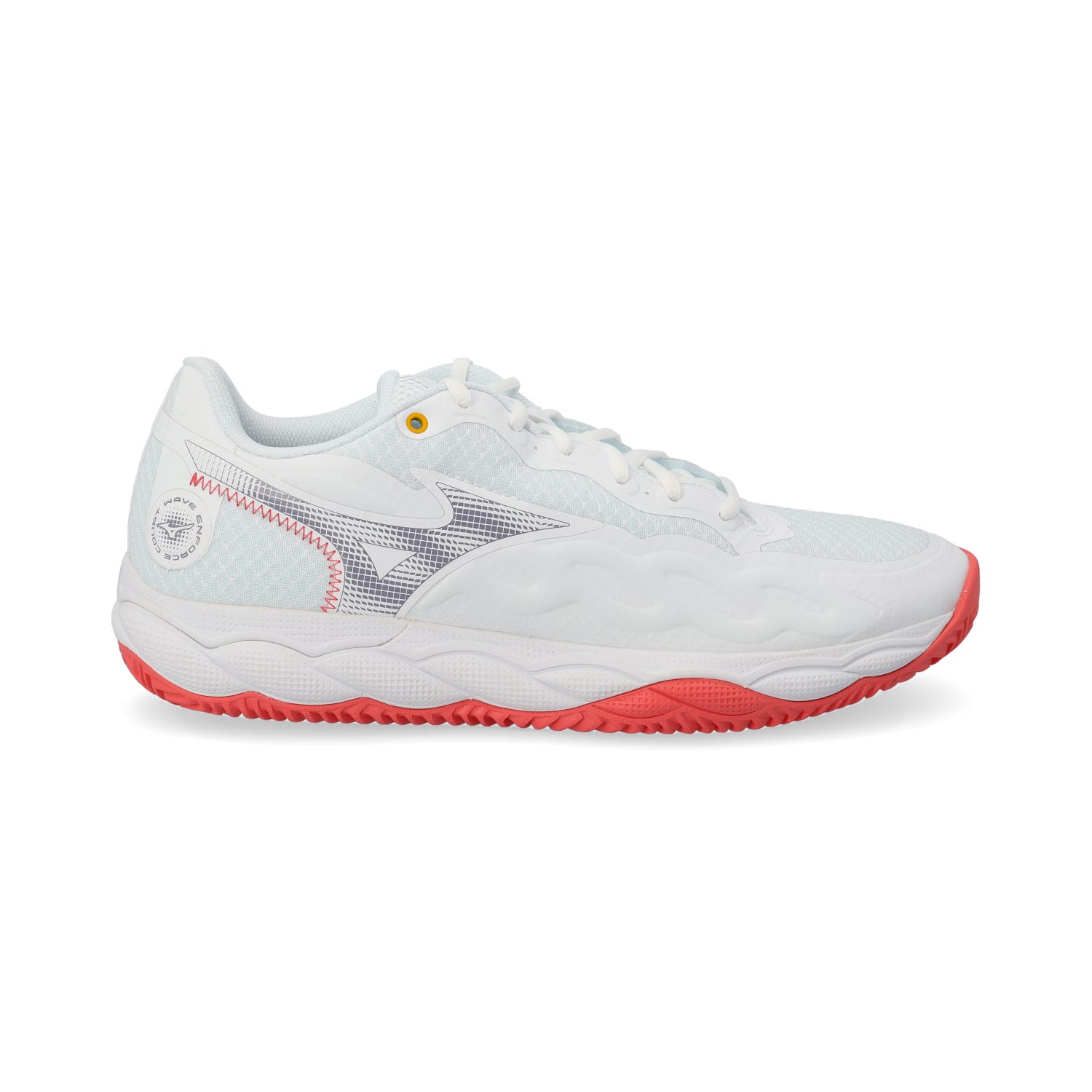 Mizuno Wave Enforce Court CC 61GC2436 WOMEN'S WHITE/CORAL