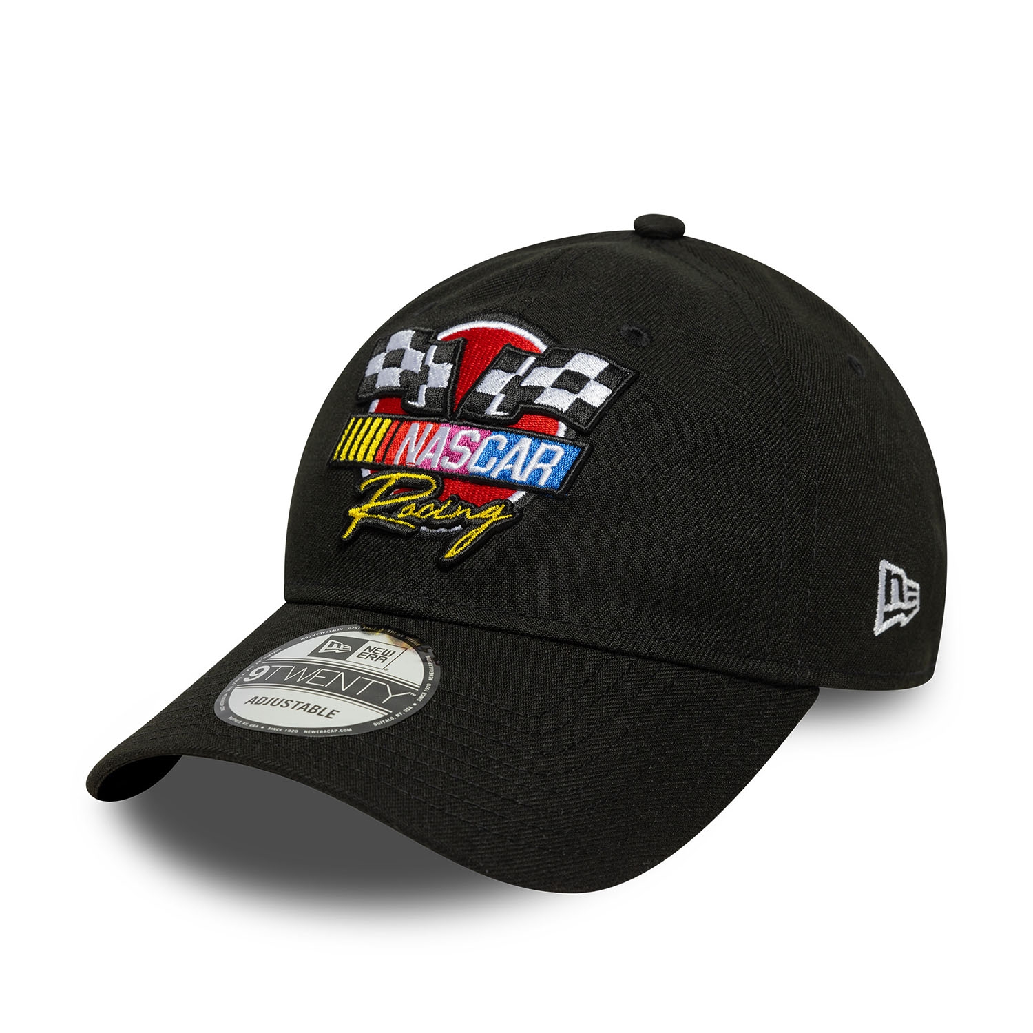 NASCAR Logo New Era 9TWENTY Adjustable Cap Black