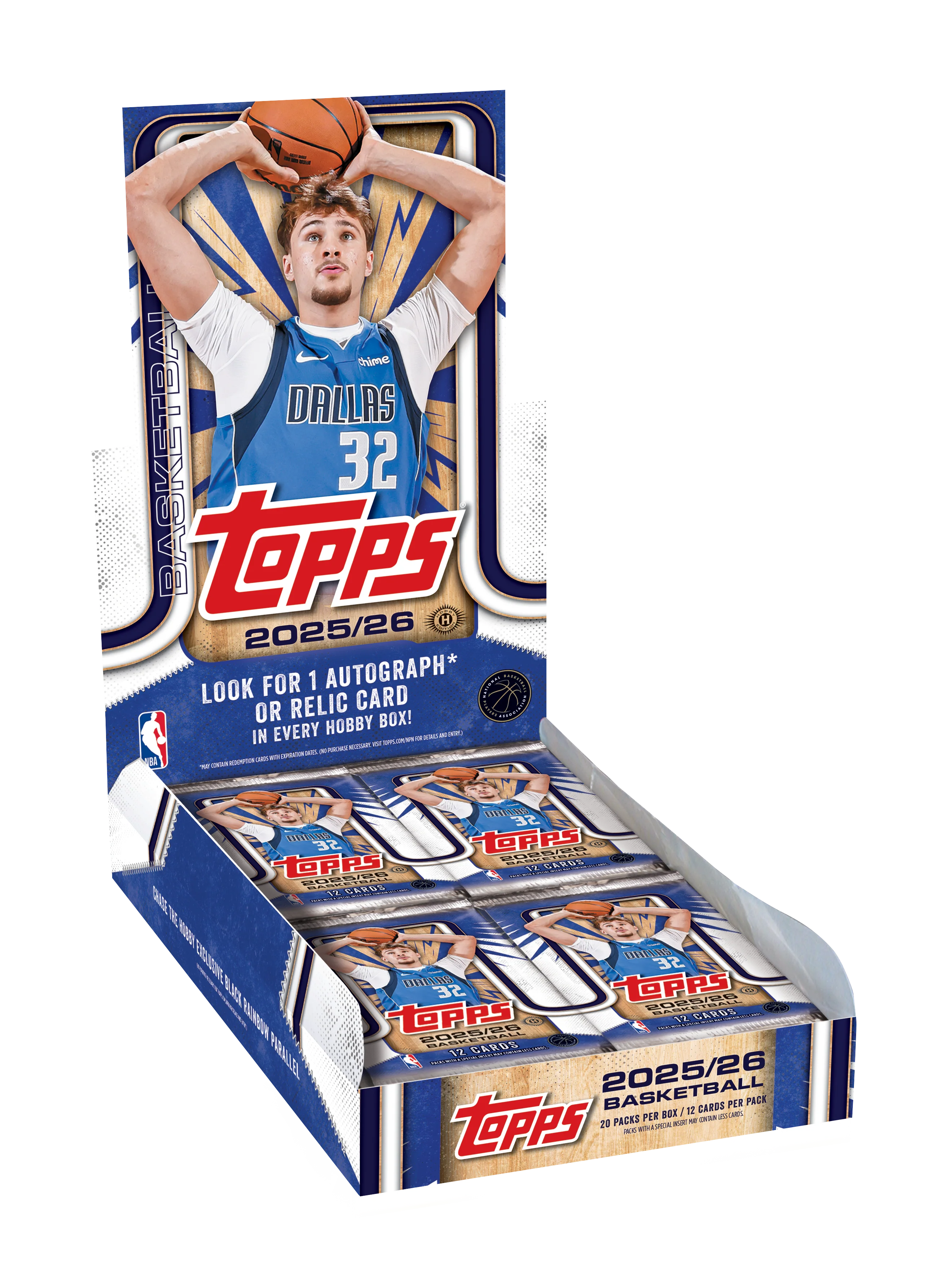 2025-26 Topps Basketball - Hobby Box