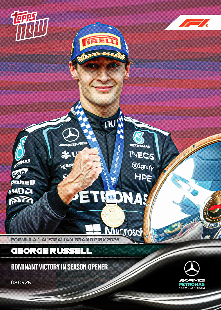 George Russell - 2026 Formula 1® Topps NOW® - Card 14