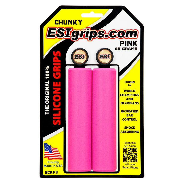ESI Grips Chunky Handlebar Grips - Pink