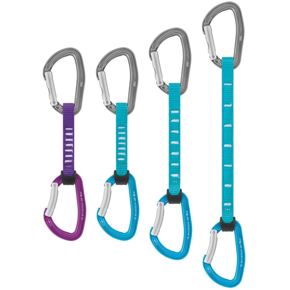Petzl Djinn Axess Quickdraw 11cm - turquoise