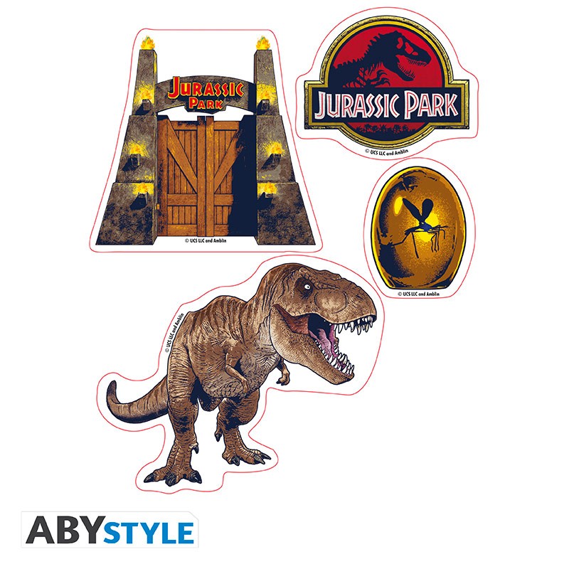 JURASSIC PARK Mini Stickers Dinosaurs (16 x11 cm)