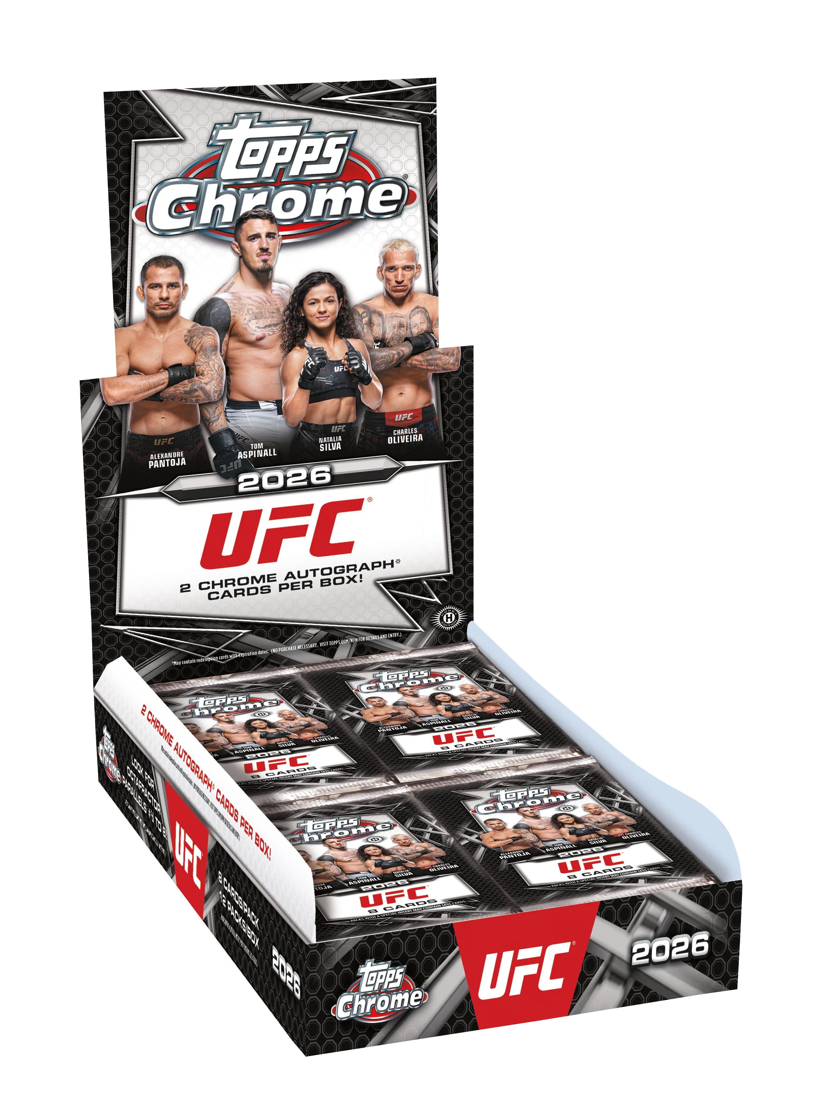 2026 Topps Chrome® UFC - Hobby Box