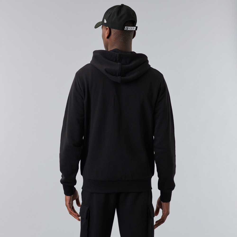 Brooklyn Nets Script New Era NBA Full-Zip Hoodie Black