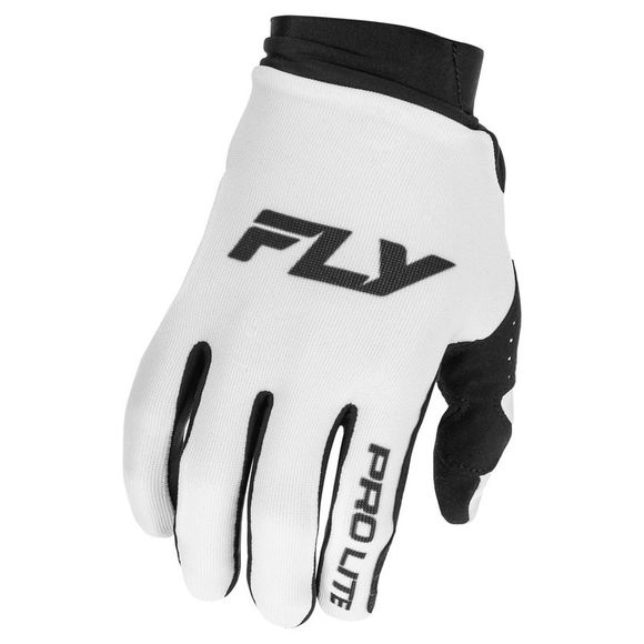 Gants cross Fly PRO LITE 2026 - Blanc / BleuRef : FL1859