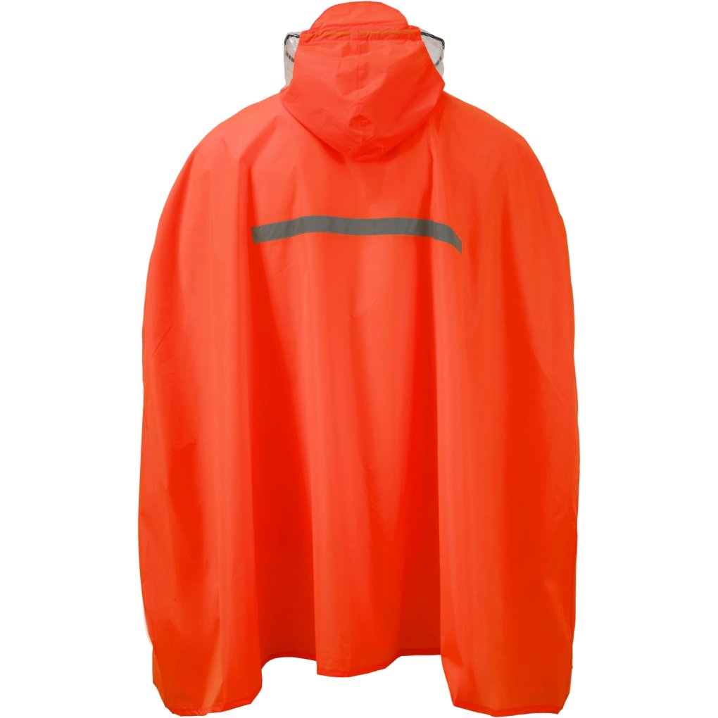 Chiba Rain Poncho - red