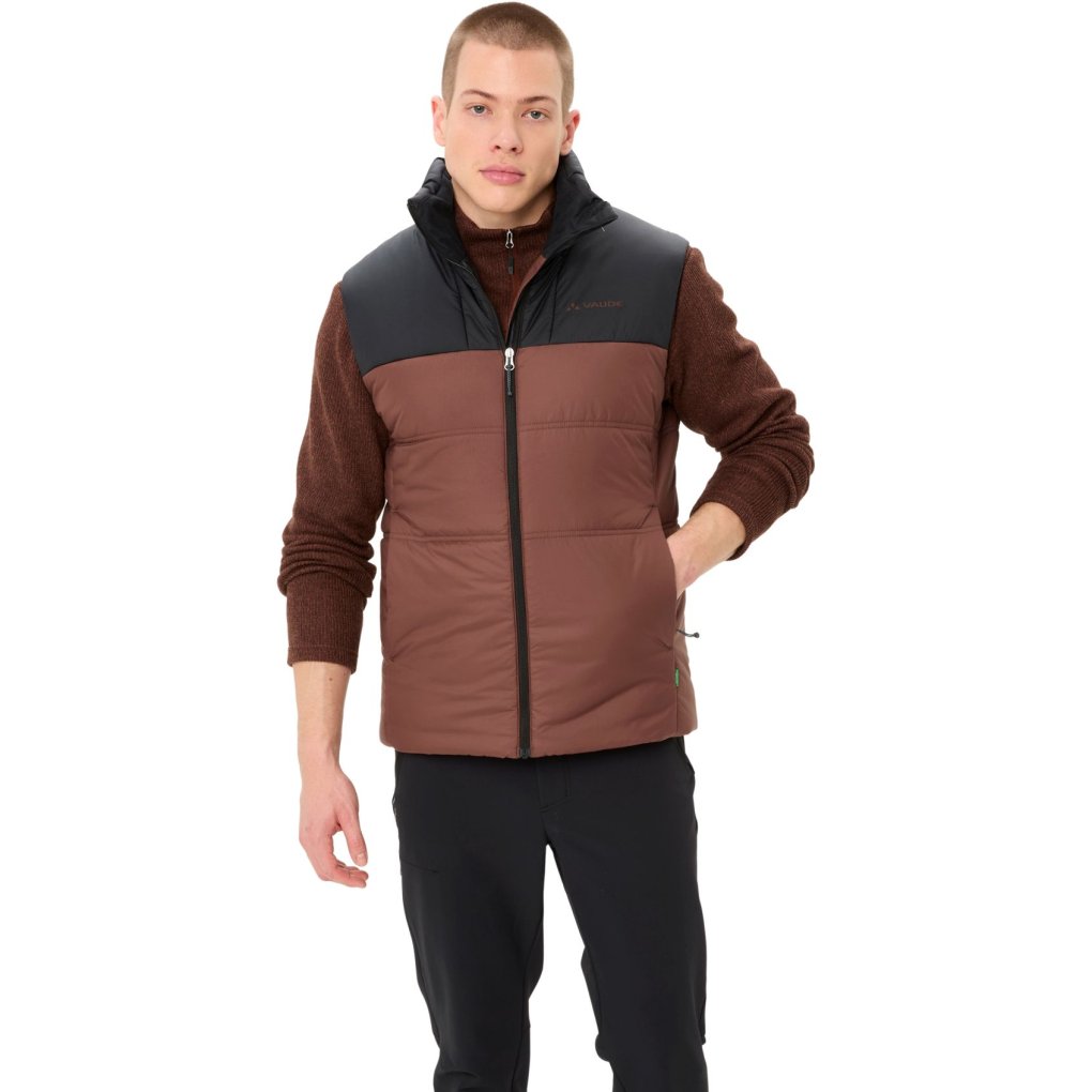 Vaude Neyland Padded Vest II Men - tobacco